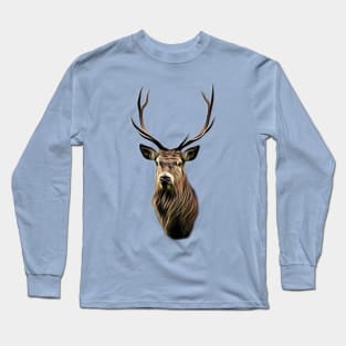 Highland Stag Long Sleeve T-Shirt